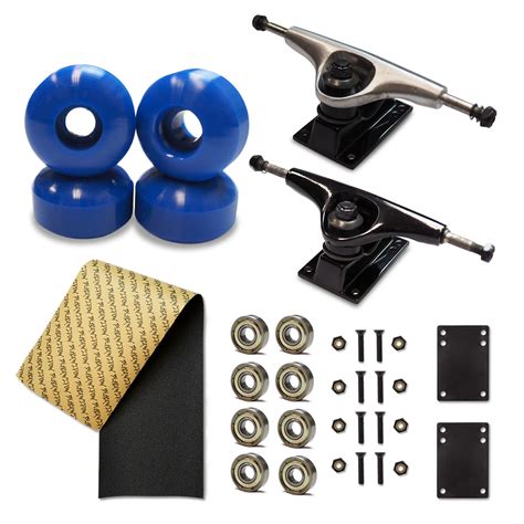 52mm And 54mm Skateboard Wheels Trucks Combo Set