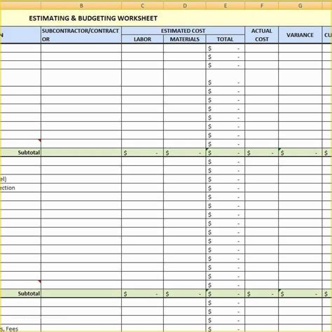 Free Excel Construction Templates Of Free Construction Schedule