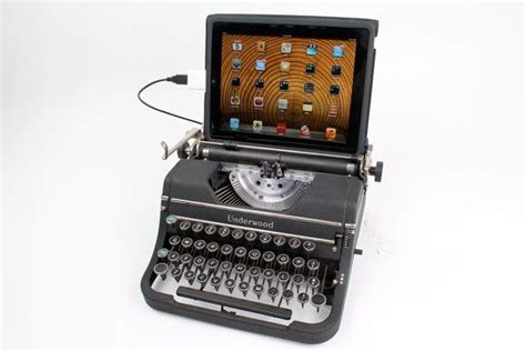 Usb Typewriter Computer Keyboard Underwood By Usbtypewriter