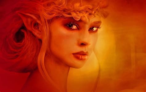 Superb Blonde Elf Fantasy Elf Blonde Superb Hd Wallpaper Peakpx