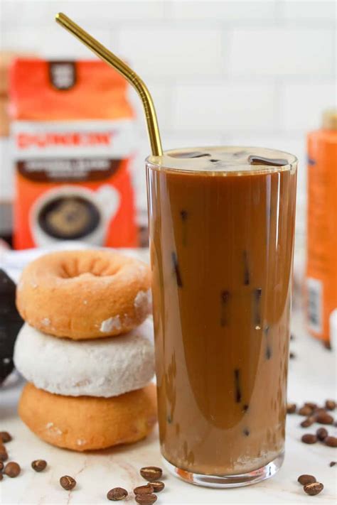 Dunkin Donuts Iced Coffee Flavors Ranked Clemencia Bearden