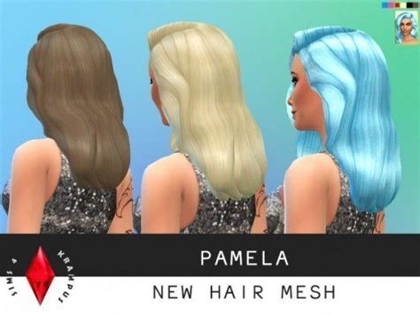 Pamela New Hair Mesh At Sims 4 Krampus Sims 4 Updates