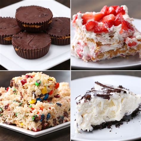 These Amazing No Bake Desserts Have Only Three Ingredients So You Can Actually Make Them At