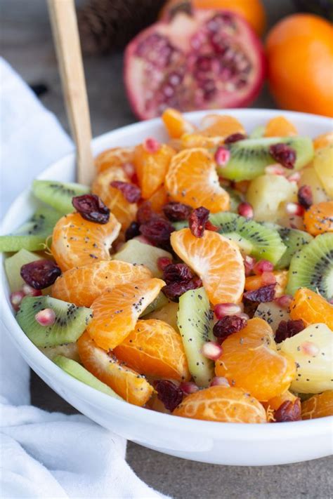 Winter Fruit Salad Recipe In 2020 Winter Fruit Salad Yummy Salad