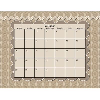 Creative commons attribution (by), color: Digital Scrapbooking Kits | Shades of Beige Calendar ...
