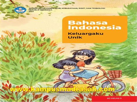 √ Buku Bahasa Indonesia Kelas 2 Sdmi Kurikulum Merdeka Belajar Tahun