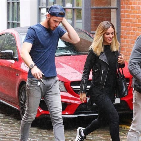 Manchester United Star David De Gea Heads Out To Lunch With Stunning