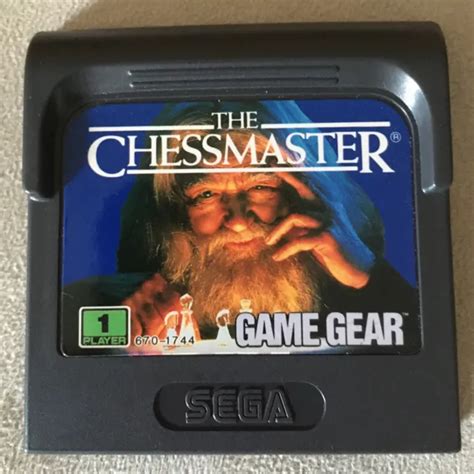 Sega Game Gear The Chessmaster Cartridge Only 1100 Picclick