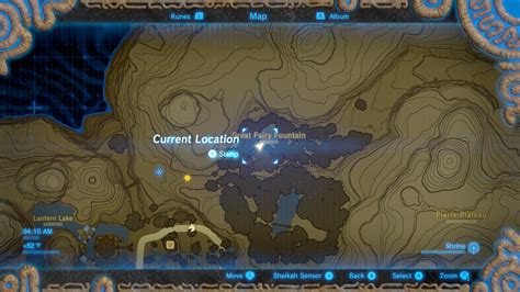 Great Fairy Locations Botw Map Maps For You