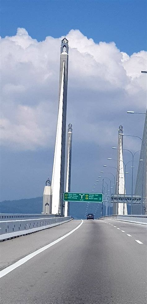24 september, 2014 new road signs have been erected to point motorists the direction to the new bridge. Sultan Abdul Halim Muadzam Shah Bridge (Penang Island ...