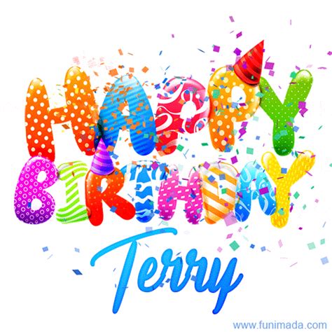 Happy Birthday Terry Creative Personalized  With Name