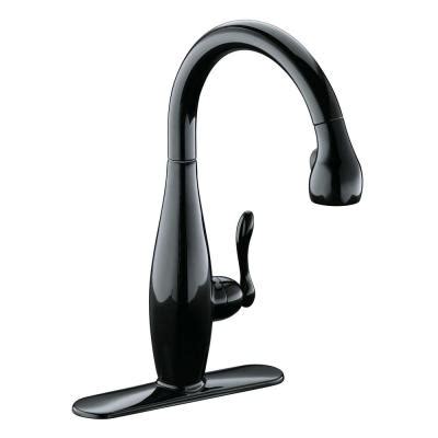 Shop the largest selection of low priced black kitchen faucets from moen, kohler, delta and more at faucet depot. KOHLER Vinnata 1 or 3-Hole Single Handle Pull-Down Sprayer ...