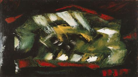 The First Abstract Painting Made By Paul Émile Borduas 1941 Green