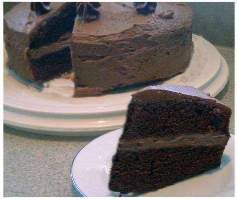 Double Chocolate Layer Cake Recipe Food Com