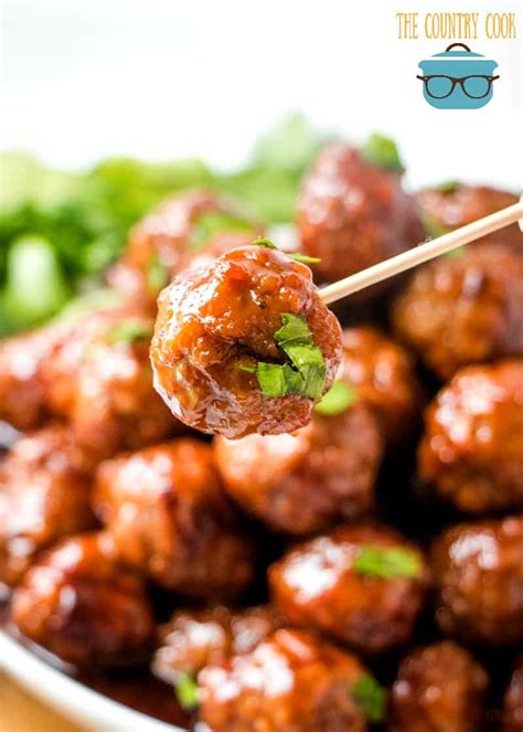 We did not find results for: CROCK POT GLAZED PARTY MEATBALLS | The Country Cook