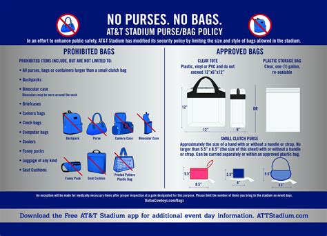 Nfl Bag Policy Details Of New Stadium Rules The Art Of Mike Mignola