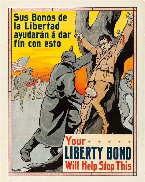 1917 US propaganda poster issued in the Philippines depicting one of the most infamous stories ...