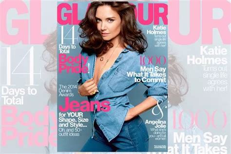 Katie Holmes Strips Topless In Sizzling Glamour Shoot And Discusses