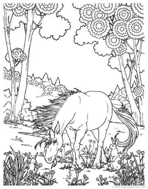 Realistic Unicorn Coloring Pages at GetDrawings | Free download