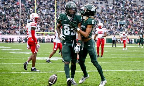 Michigan State Football Secures First Conference Win With 20 17 Victory Over Nebraska Bvm Sports