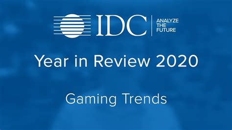 year in review 2020 gaming trends youtube