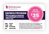 If you're at risk of infection from hiv, prep may be right for you! Savings Card & Patient Support Program: INTRAROSAÂ® (prasterone)