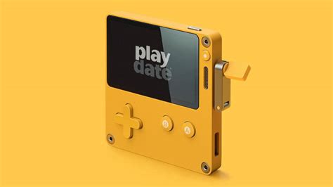 Panic Reveals Playdate A Pocket Size Game Console With Hand Crank
