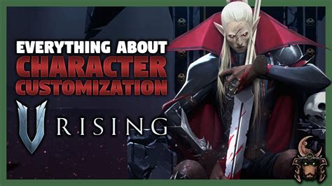 Everything About Character Customization In V Rising Youtube