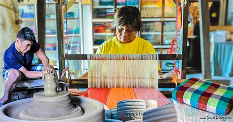 Traditional Ilocano Handicrafts Weaving And Pottery Travel Trilogy