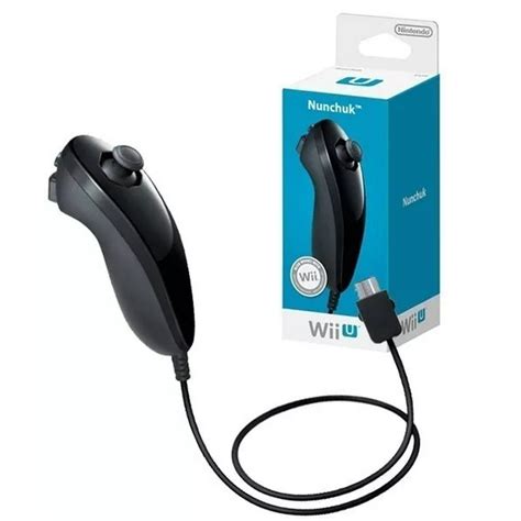 Nintendo Wii Nunchuk Controller Black Wii