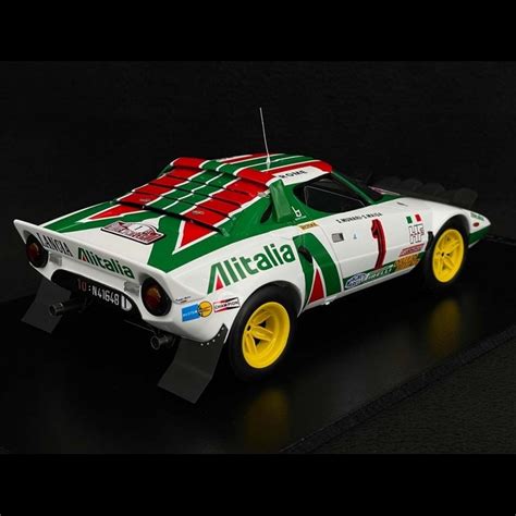 Lancia Stratos Hf N° 1 Winner Rallye Monte Carlo 1977 118 Spark 18s535