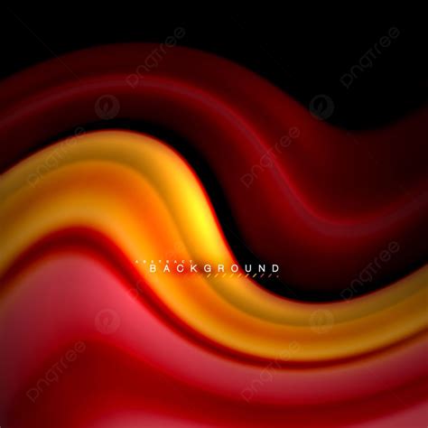 Fluid Mixing Colors Vector Wave Abstract Background Design Overlap