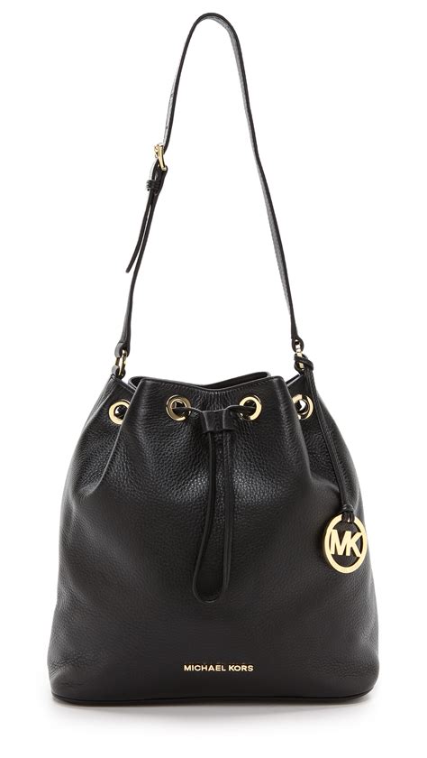 Michael Kors Black Bucket Handbags