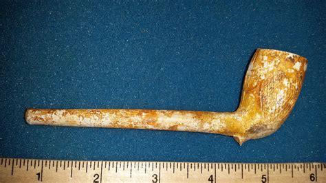 Civil War Era Clay Smoking Pipe Irish Harplyre Antique Price Guide