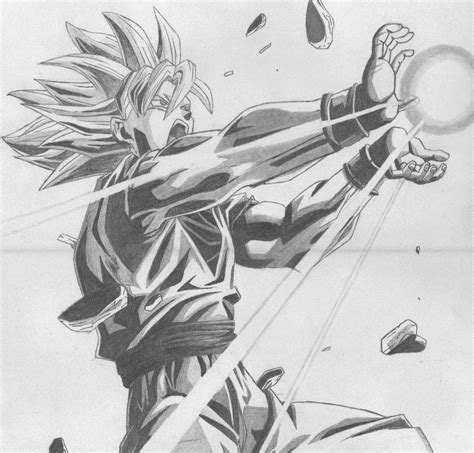 Dragon Ball Z Goku Drawing Goku Drawing Dragon Ball Art Character