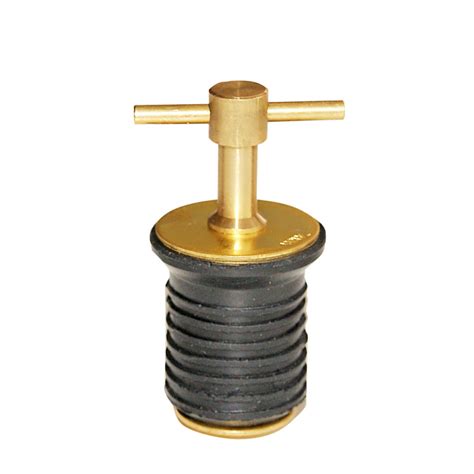 Brass Expanding Drain Plugs Ø 25 Mm Material Polished Brass