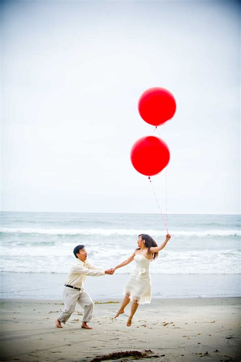 A fun engagement shoot, full of props! - | San Diego Photography