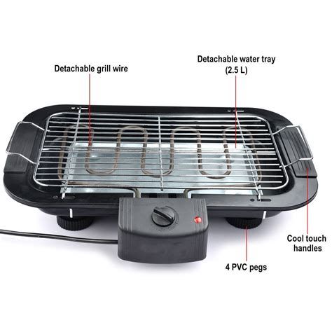 Buy Shopper52 Electric Barbecue Grill Bbq Grill Bbq Toaster Barbecue