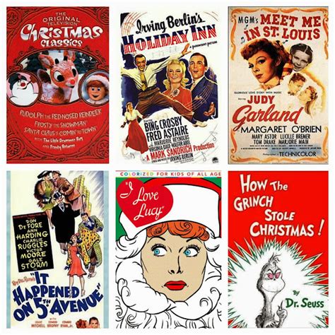 Livin Vintage 12 Classic Holiday Films Of Christmas