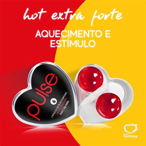 Bolinha Pulse Hot Extra Forte Dupla Sexy Fantasy Shopee Brasil