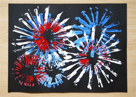 Fourth Of July Fireworks Craft