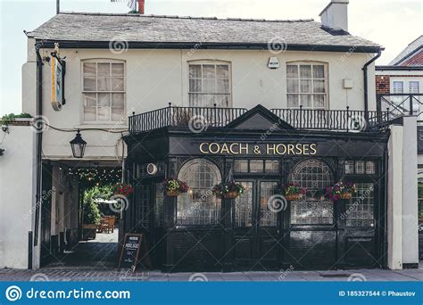 The Coach And Horses Pub Barnes High Street In London Borough Of