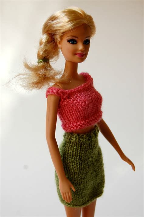 Link Free Knitting Barbie Doll Patterns