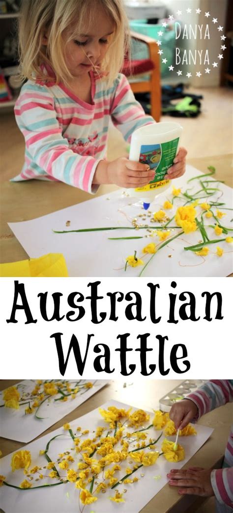 We had such a great time that i decided it was time to do a companion series of 31. Australian Wattle Craft for Kids | Australia crafts ...