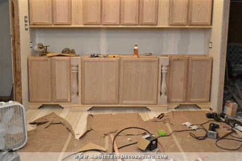 Diy Decorative Feet For Stock Cabinets Addicted 2 Decorating®