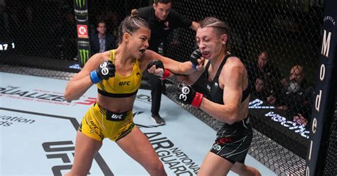 UFC Vegas Video Luana Santos Scores Vicious Standing Knockout Over