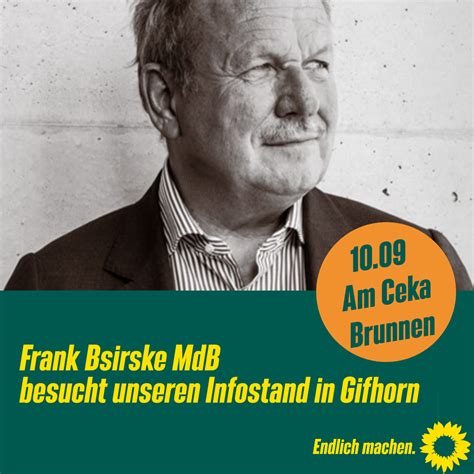 Frank Bsirske am 10 09 in Gifhorn GRÜNE im Landkreis Gifhorn