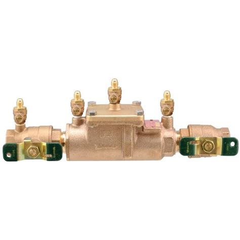 Watts 1 In Backflow Preventer 1 007m1 Qt The Home Depot