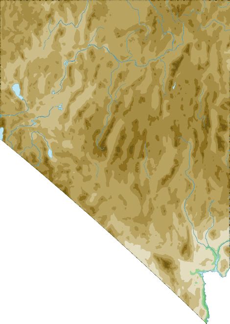 Nevada Topo Map Topographical Map