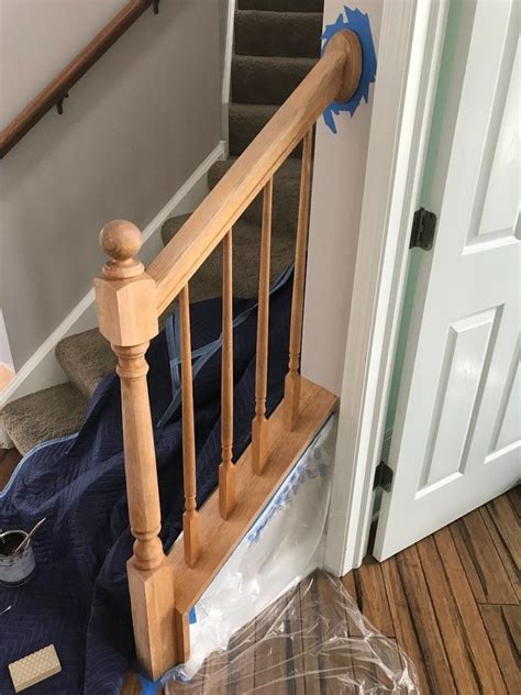 Staining A Stair Railing Tips And Tricks For A Beautiful Finish